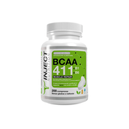 INJECT NUTRITION BCAA 411 VITAMINE B1 B6