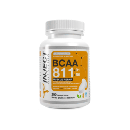 INJECT NUTRITION BCAA 811 VITAMINE B1 B6