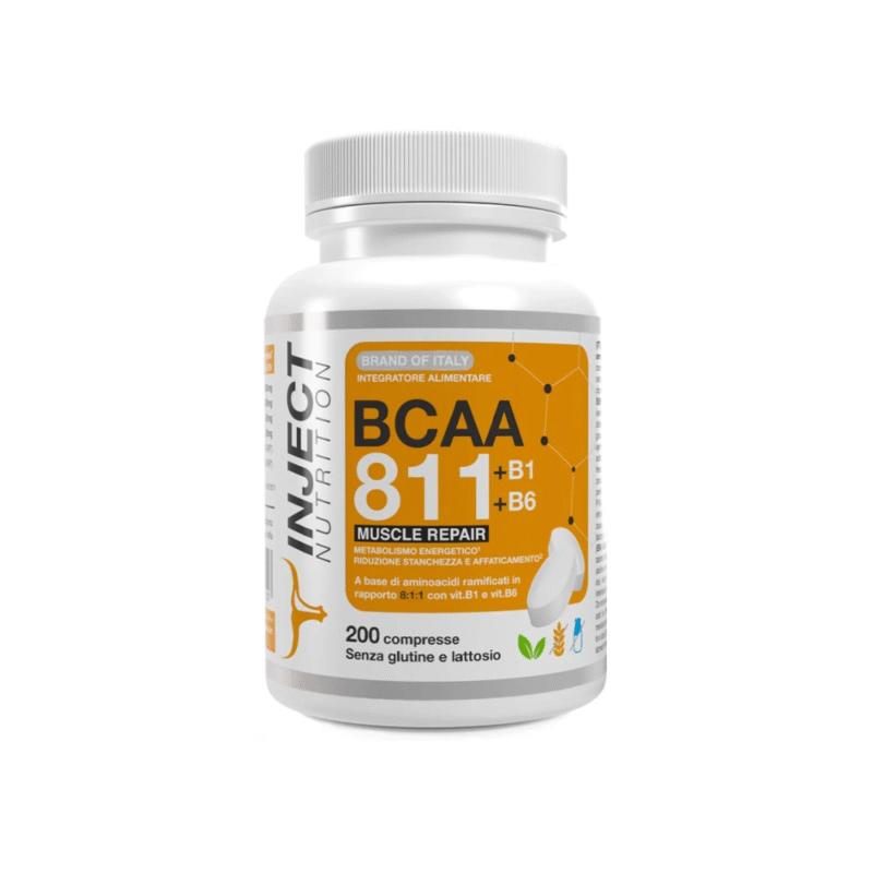 INJECT NUTRITION BCAA 811 VITAMINE B1 B6