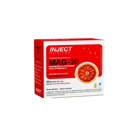 INJECT NUTRITION MAGNESIO E POTASSIO CON VITAMINA C